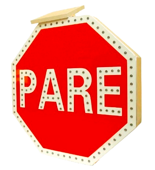 Pare solar LED